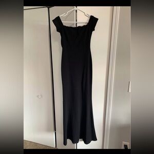 Black formal dress